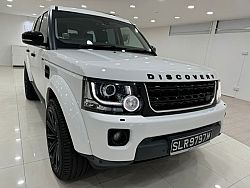 Land Rover Discovery 3.0D TSS Sunroof 2015 White Rear Entertainment